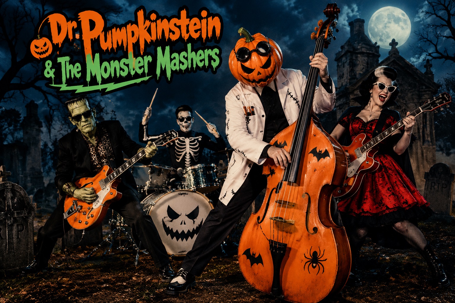 Dr Pumpkinstein & The Monster Mashers